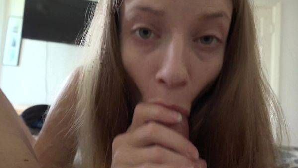 Skinny Teen 18+ Cums On Your Cock With Riley Star - hclips.com on v0d.com