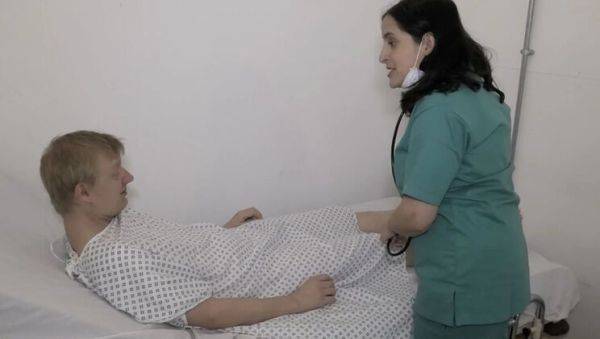 Hot British MILF Doctor Lorelei Gives Special Treatment with Big Natural Tits - Blowjob & Creampie - veryfreeporn.com - Britain on v0d.com