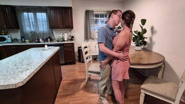 Stepmom ScarlettRavenXO Gets Creampied By Stepson - Homemade MILF Action - veryfreeporn.com on v0d.com