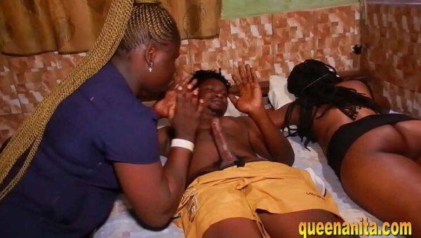 Hot Ebony BBW Gets Hardcore Blowjob and Doggystyle from Big Black Cock - porntry.com - India - Nigeria on v0d.com