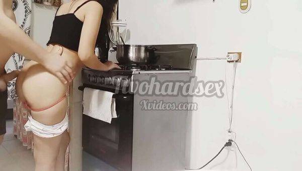 Sexy Latina Teen Rosibel Roxi Gets Creampie in Doggystyle - Hot Amateur Fuck - porntry.com on v0d.com