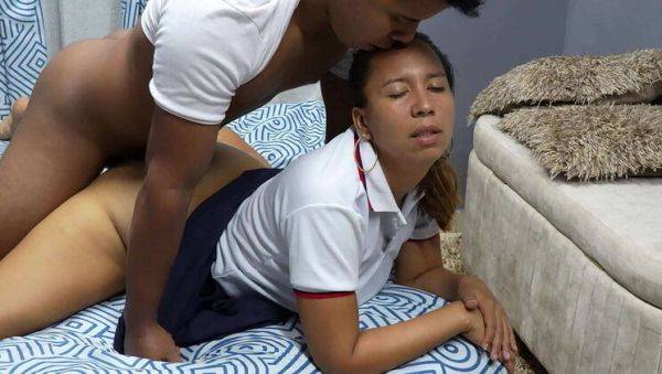 Hot Step-Sister Emily Palmas Fucks Victor After School - Blowjob & Doggystyle - porntry.com on v0d.com