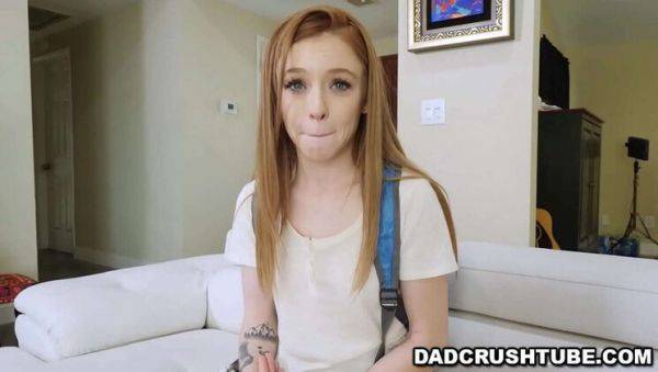 Madi Collins Gets Creampied By Stepdad After Hiding Her Suspension - Teen Stepdaughter Blowjob & Doggystyle - porntry.com on v0d.com