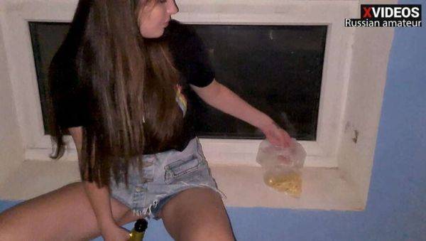 Hot Stepmom Alina Rai Can't Resist Step Son - Stairwell Blowjob & Creampie - xxxfiles.com on v0d.com