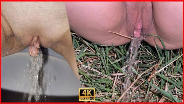 Amelia Queen Pissing in Public Toilets Compilation - Close-Up POV & Golden Shower Fun - veryfreeporn.com - Russia on v0d.com