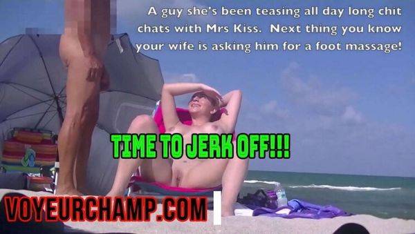 Helena Price & Hot Wives Flashing in Public - Nude Beach Voyeur Fun - veryfreeporn.com on v0d.com