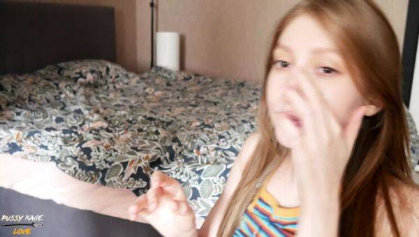 Russian Teen Moans Loud as I Pound Her Tight Pussy and Cum in Her Mouth - POV Blowjob - veryfreeporn.com - Russia on v0d.com