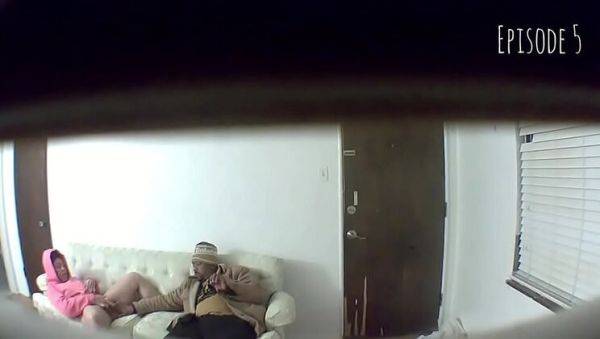 Ebony Spy Cam - Hidden Masturbation & Rough Doggystyle Action - veryfreeporn.com on v0d.com