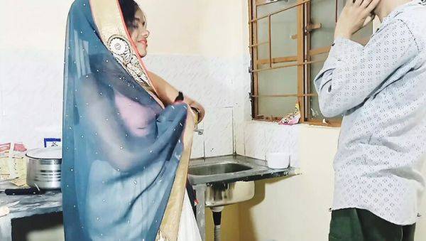 Hot Indian Aunty Vija Romantic Kitchen Sex - Full HD Homemade XXX Video - xxxfiles.com - India on v0d.com