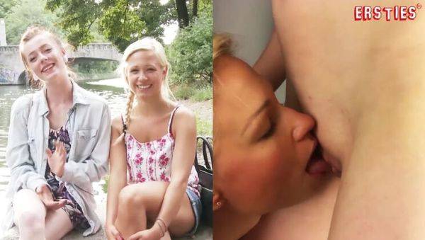 German Amateur Lesbians Gabi Gold Fuck in Bikini Shop Dressing Room - Public Sex & Pussy Licking - porntry.com - Germany on v0d.com