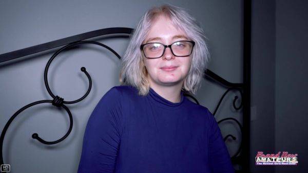 Annie Archer - Blonde Cutie Sucks A Big Dick And Gets Banged! - txxx.com on v0d.com