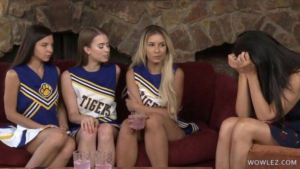 Reagan Foxx Step Mom Lesbian Sex with Cheerleader - Pussy Licking & Face Sitting - xxxfiles.com on v0d.com