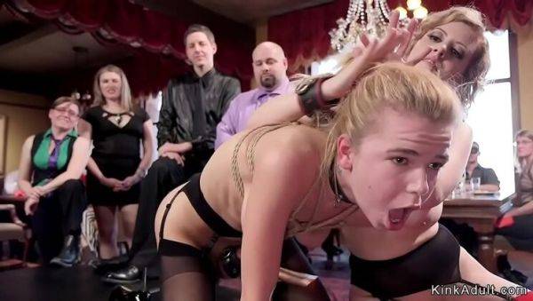 Blonde Alina West gets rough anal in wild suspension orgy - veryfreeporn.com on v0d.com