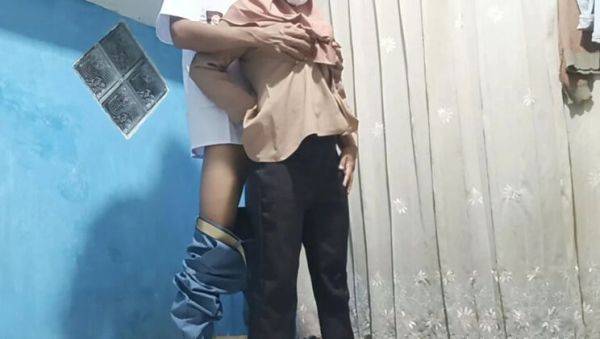 Sexy Hijab Teacher Rania Fucks Student After Class - Big Natural Tits, Doggy Style - veryfreeporn.com - Indonesia on v0d.com