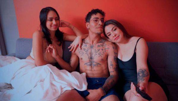 Hot Threesome Action! My GF's Friend Joins Us After Catching Us Fucking - Latina MILF & Busty Colombian - xxxfiles.com - Colombia on v0d.com