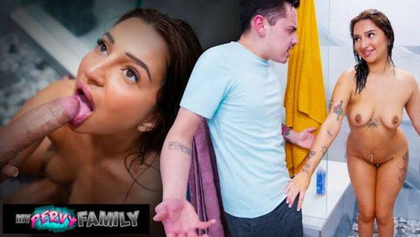 Step Sis Kiana Kumani Gets Sneaky Shower Fuck with Juan Loco - Big Ass & Deep Throat - xxxfiles.com on v0d.com