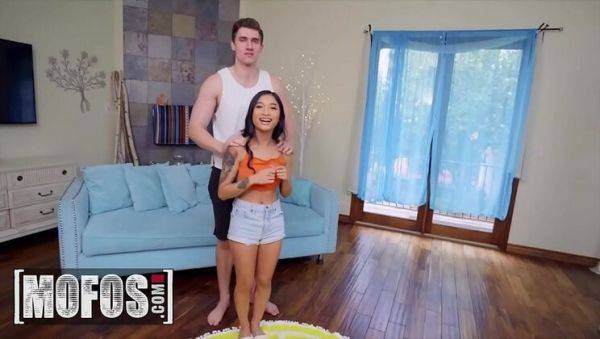 Amateur Asian teen Avery Black gets stretched by huge dick - MOFOS - veryfreeporn.com on v0d.com