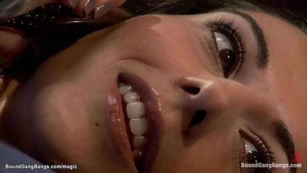 Horny Wife Lou Charmelle Takes Multiple Cocks for Her Birthday Gangbang - xxxfiles.com on v0d.com
