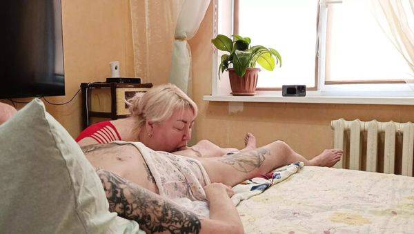 Thick Cum Swallowed by Cum-Hungry Russian MILF - Deep Throat Blowjob & Mouthful of Sperm - veryfreeporn.com - Russia on v0d.com