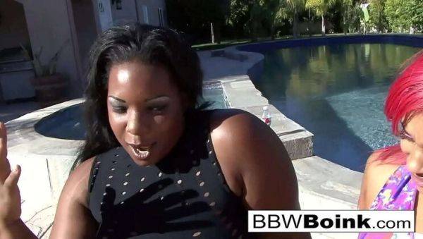 Big Butt Babes Pinky & Crystal in Hot Threesome - Blowjob & Hardcore Action - porntry.com on v0d.com