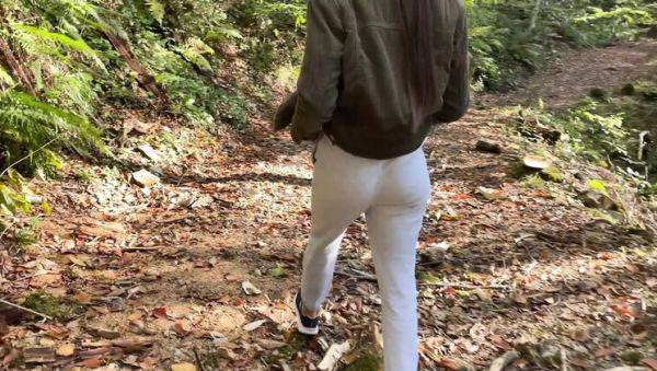 Skinny Teen Angelya G Gets Doggy Fuck Outdoors - Cum on Her Perfect Ass - xxxfiles.com on v0d.com