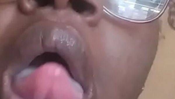 Naejae's Freaky Mouth Tour - Amateur MILF Ebony Solo Fun - xxxfiles.com on v0d.com