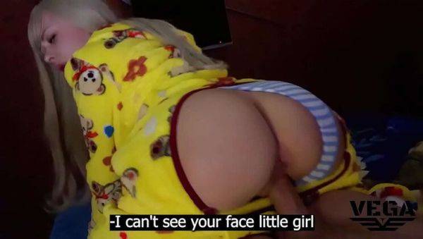 Scared Teen Stepdaughter Creampied By Big Dick Stepdad During Storm - xxxfiles.com on v0d.com