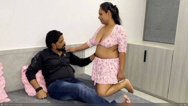 Hot Desi Wife in Western Clothes - Husband Can't Resist & Fucks Her Hard - Hindi Dirty Talk - porntry.com - India on v0d.com