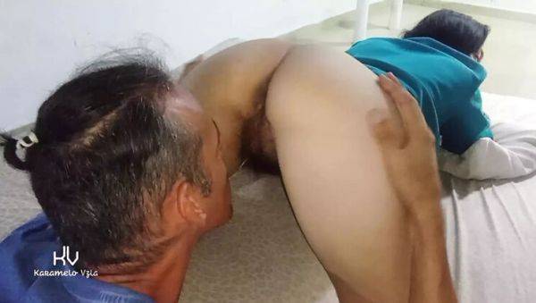 Stepdad Fucks Stepdaughter's Big Ass Doggystyle - KarameloVzla - porntry.com - Venezuela on v0d.com