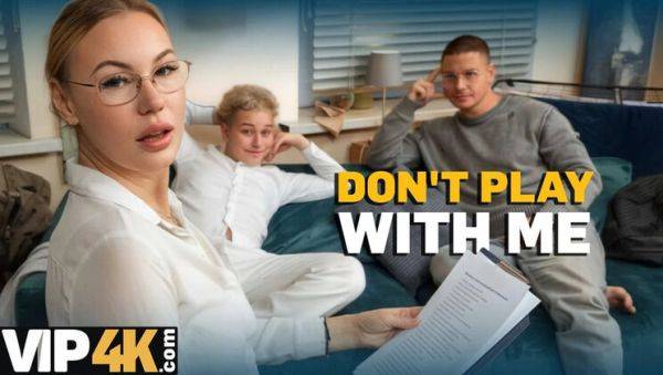 Blonde MILF Teacher Fucks 2 Students in Hot Threesome - Anal & Stockings - veryfreeporn.com on v0d.com