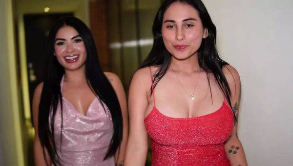 Hot Colombian Sluts Jenifer Play & AlejandraPalacios Suck and Fuck for Cash in Medellin - Big Tits, Big Ass, Blowjob - veryfreeporn.com - Colombia on v0d.com