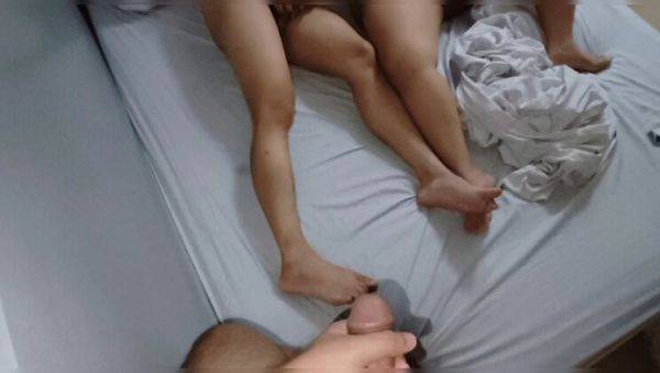 Filipina BBW Threesome - Horny Wife Shared with Mister Gon - porntry.com on v0d.com