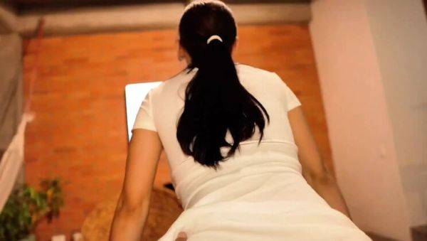 Hot Latina Personal Trainer Gets Creampie After Job Interview - Alicia Trece POV - xxxfiles.com - Colombia on v0d.com