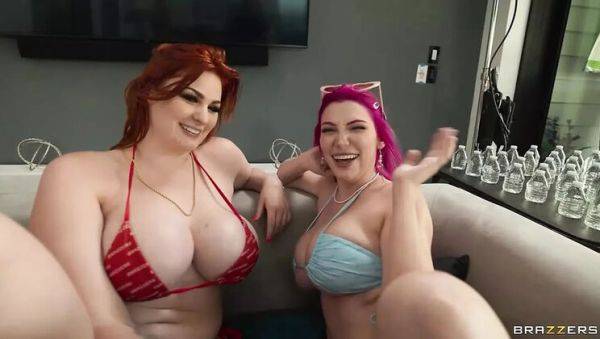 Brazzers House 4 Ep 6 - Phoenix Marie & Abigaiil Morris Threesome with Big Tits & Cumshot - xxxfiles.com on v0d.com