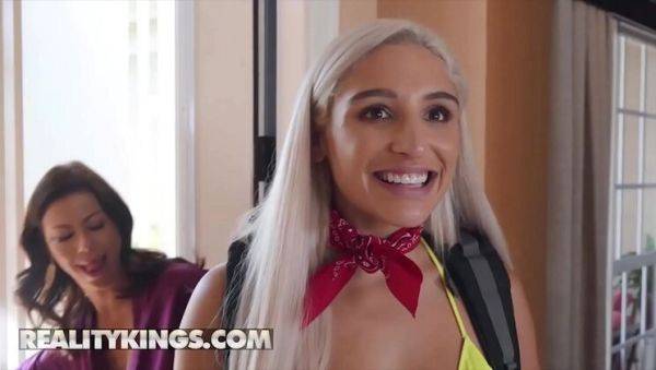 Hot MILF Alexis Fawx Shares Hubby with Thicc Latina Abella Danger - Reality Kings Threesome - porntry.com on v0d.com