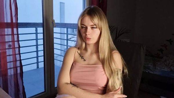 Blonde Polish Babe VladaMais Gets Face Fucked & Cumshot - Homemade HD - porntry.com - Poland on v0d.com