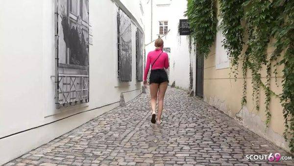 German Scout Picks Up Tiny PAWG Teen Sandra Zee for Hot Street Fuck - veryfreeporn.com - Germany on v0d.com