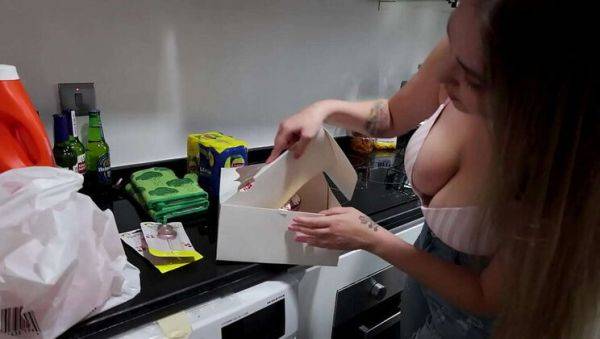 Stepson Pounds Stepmom's Tight Ass Hard on His Birthday - Alina Rai - veryfreeporn.com on v0d.com