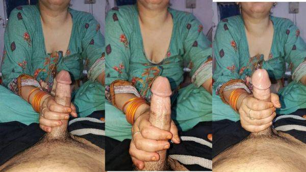 Hot Step Sister Jerks My Big Cock - Desi Homemade Passion - porntry.com - Pakistan on v0d.com
