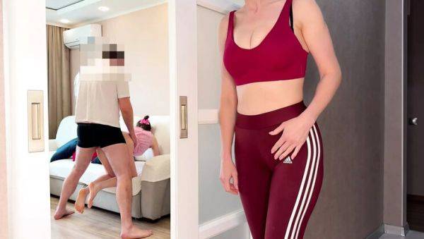 Horny Russian Stepmom Fucks Step Son After Catching Him With Girlfriend - Amateur POV Sex - veryfreeporn.com - Russia - Ukraine on v0d.com