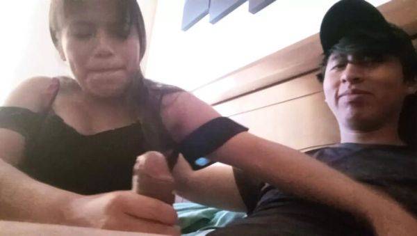 Amateur Latina Teen Fucks Customer for Milk - Homemade Hotel Sex - veryfreeporn.com - India - Bolivia on v0d.com