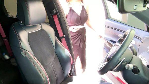Stranger Fingers My Stepmom's Shaved Pussy in Car - Alina Rai Cums Hard - porntry.com - Russia on v0d.com