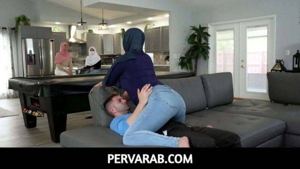 Horny Hijab Babes Willow Ryder, Violet Gems & Sophia Leone Get Fucked by Nicky Rebel - PervArab POV - xxxfiles.com on v0d.com