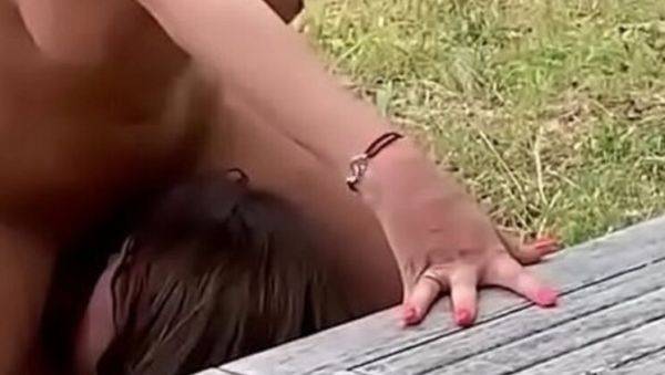 Hot Outdoor Threesome with Anissa Kate & Megane Lopez - Blowjob, Cowgirl & Doggy Fun - veryfreeporn.com on v0d.com