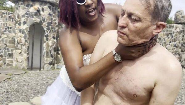 Mistress Zeida Ballbusting Slave - Extreme CBT & Humiliation Outdoor Fuck - porntry.com - Hungary - Romania - Belgium on v0d.com