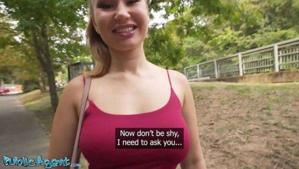 Hot Blonde Amalia Davis Fucks Raw With Martin Gun - Public Agent No Condom Sex - veryfreeporn.com on v0d.com