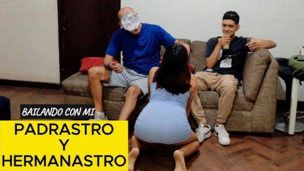 Hot 18yo Step Sister Threesome - Stepdad & Stepbrother Fuck Mayita Perv - porntry.com - Peru on v0d.com