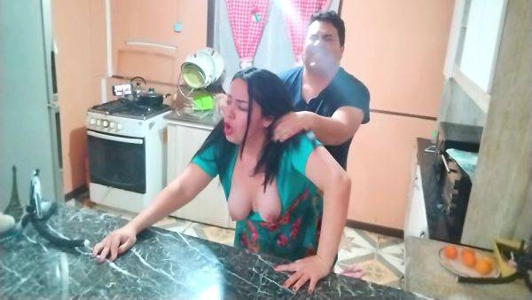When You Have A Wife Who Loves Sex, You Fuck Her Everywhere. Sex In The Kitchen With Valentine S Day - desi-porntube.com - India on v0d.com