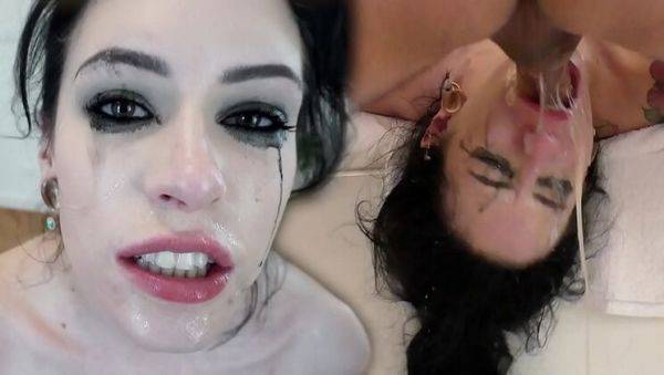 Anna De Ville Rough Facefuck & Deep Throat - Hardcore Gagging & Slapping - xxxfiles.com on v0d.com