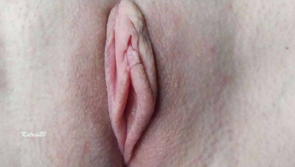 Teen Katrin52 Fingering Her Wet Pussy Until She Cums - Close-Up Solo Masturbation - xxxfiles.com on v0d.com